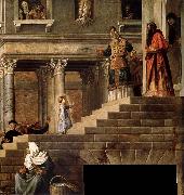 TIZIANO Vecellio Temple gear Maria oil painting reproduction